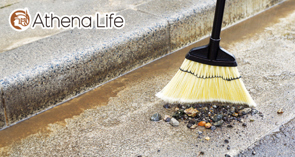 「Athena Life」のコシが強く、水にも強い先割化繊ホウキを発売