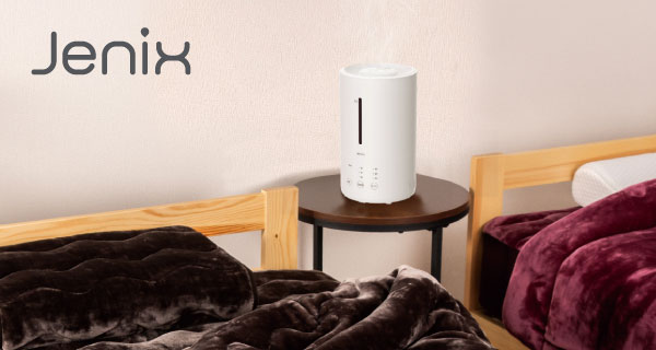 Jenixの選べる加湿器シリーズ3種類を販売開始！