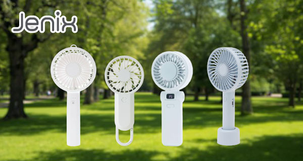 用途で選べる4つの個性のハンディファンが新登場。