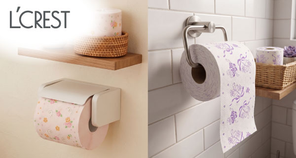 「L'CREST　消臭トイレットロール　ダブル」が新登場！