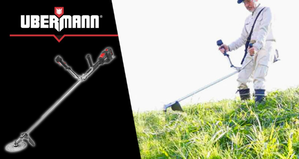 「UBERMANN（ウーバマン）」より18Vシリーズに充電式刈払機が仲間入り！