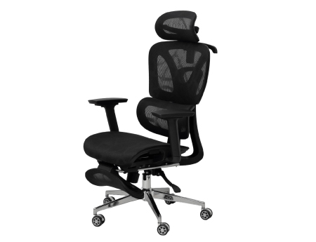 多機能ハイバックチェア　＜ブラック＞