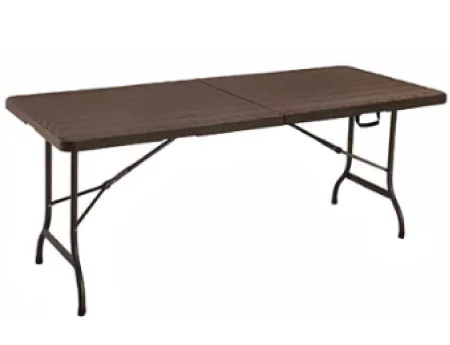 Breezy Green 木目調折り畳みガーデンテーブル