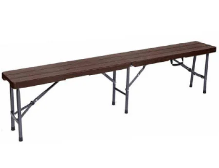 Breezy Green 木目調折り畳みガーデンベンチ