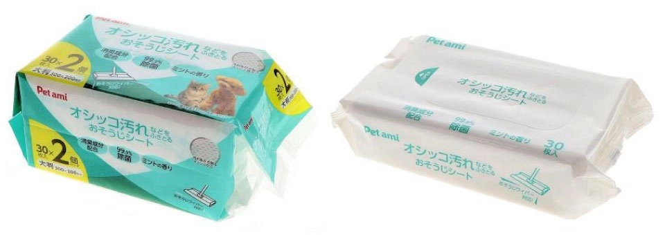 Pet ami　ペット用　オシッコ汚れおそうじシート　30枚入り×2個