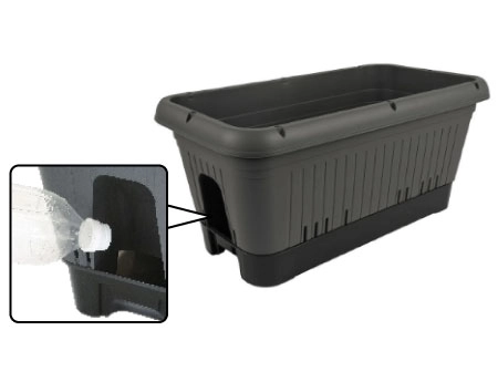 給水式菜園プランター　650型　底面コロキャスター付き