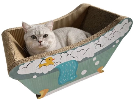 Pet ami 猫の爪とぎ バスタブ