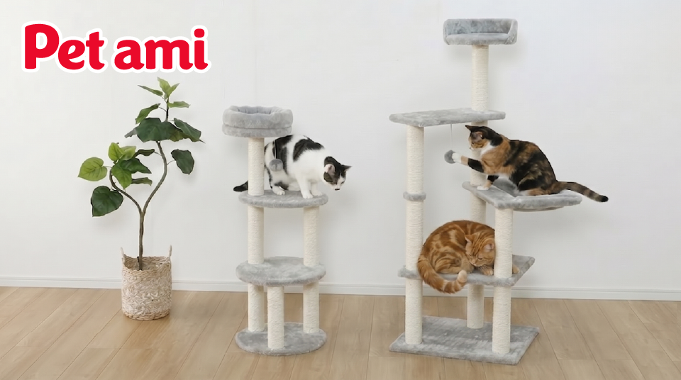 「Pet ami 組み立て簡単 キャットコンド」が新発売！