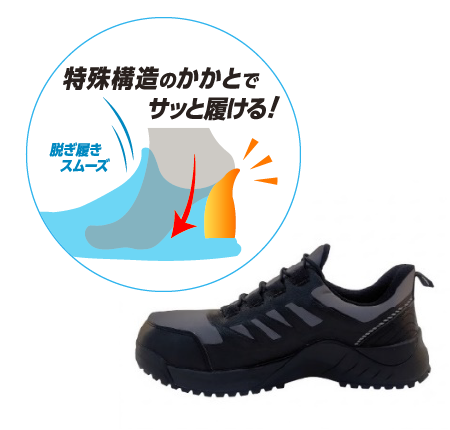 valborder プロスニーカークイックスリッポンタイプ