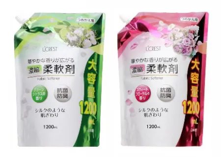 L'CREST 濃縮柔軟剤 詰め替え用 1200mL