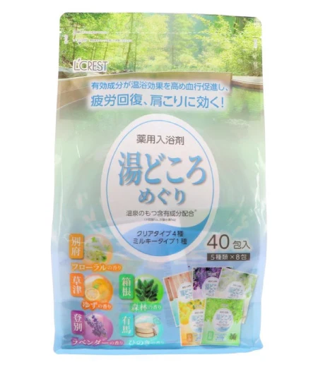 L'CREST 薬用入浴剤分包タイプ40包